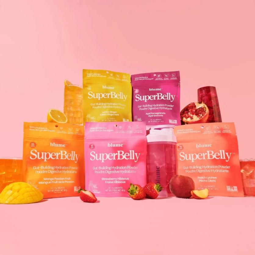 Blume SuperBelly PEACH LYCHEE Hydration Powder