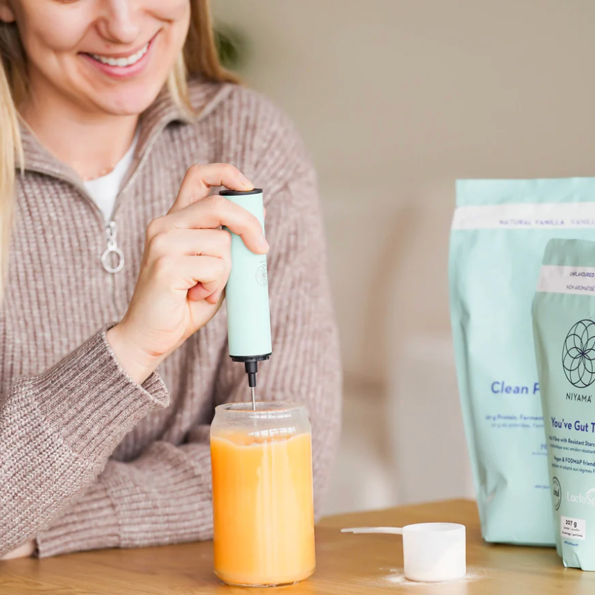 NIYAMA Whizzy Supplement Mixer & Frother