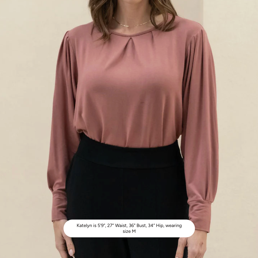 Encircled - The Comfy Blouson Top