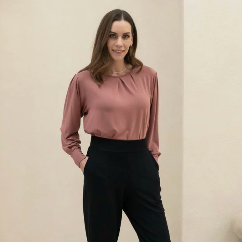 Encircled - The Comfy Blouson Top