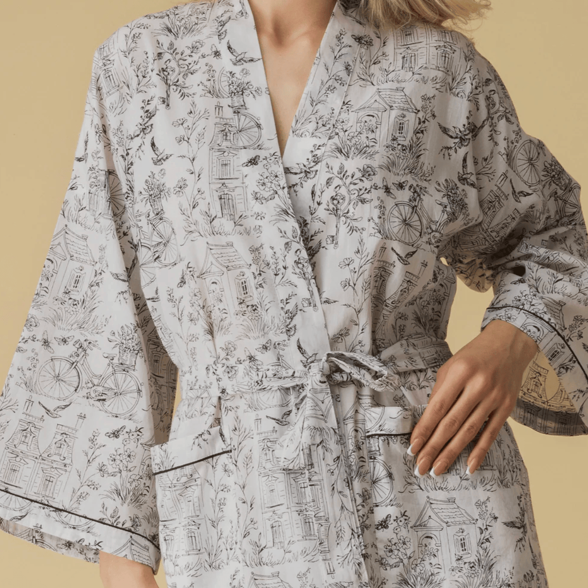 Tuffes Robe Mahogany TOILE Robe