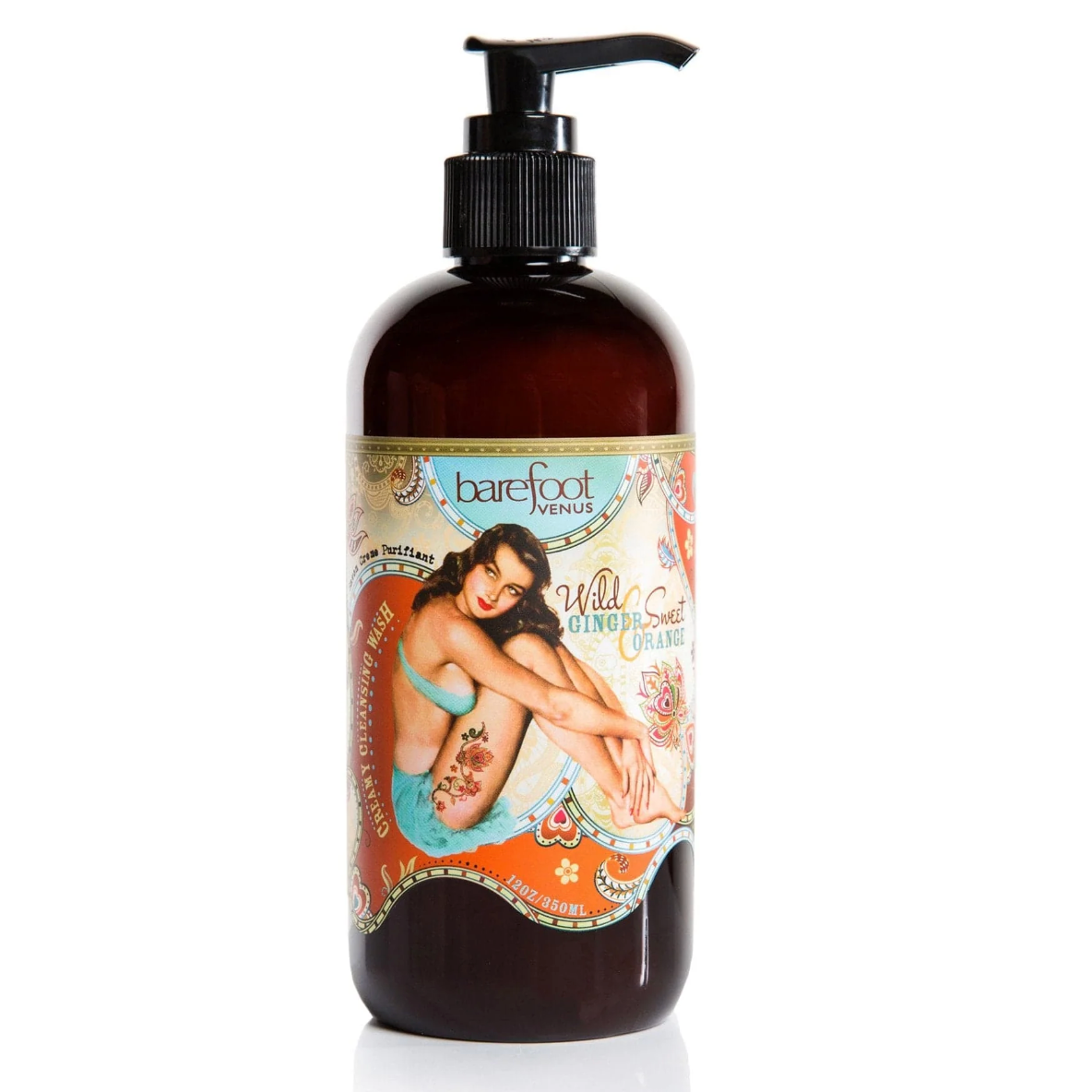 Barefoot Venus WILD GINGER & SWEET ORANGE Collection - Creamy Cleansing Wash