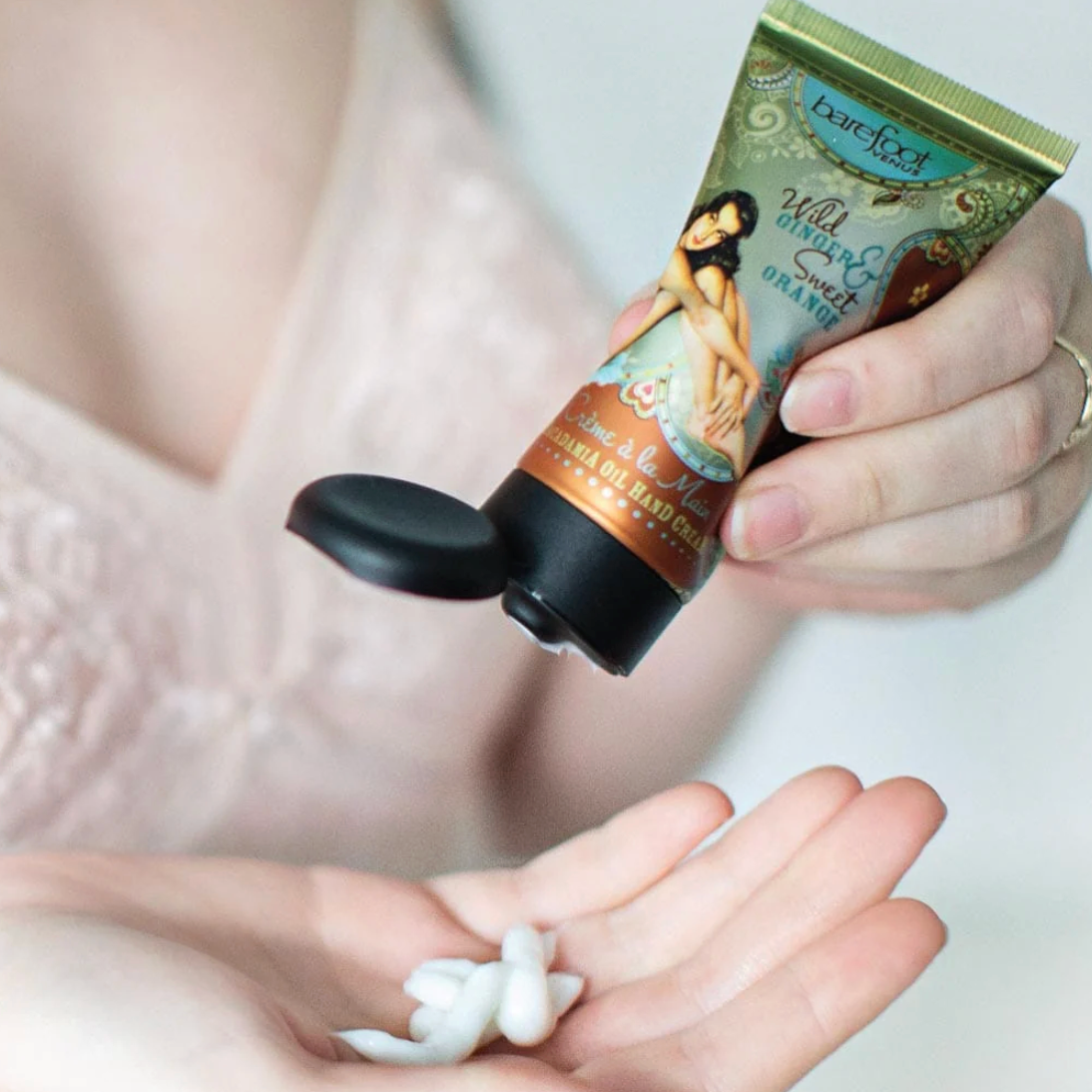 Barefoot Venus WILD GINGER & SWEET ORANGE Collection - Macadamia Oil Hand Cream