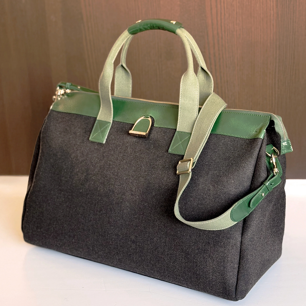 Oakbark & Chrome TWEED Weekender Bag (Limited Edition)