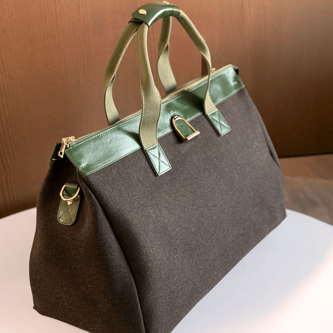 Oakbark & Chrome TWEED Weekender Bag (Limited Edition)