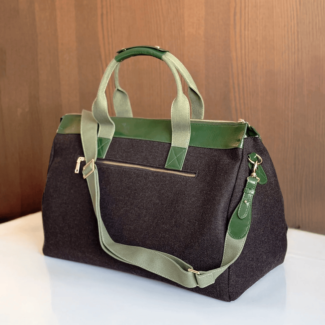 Oakbark & Chrome TWEED Weekender Bag (Limited Edition)