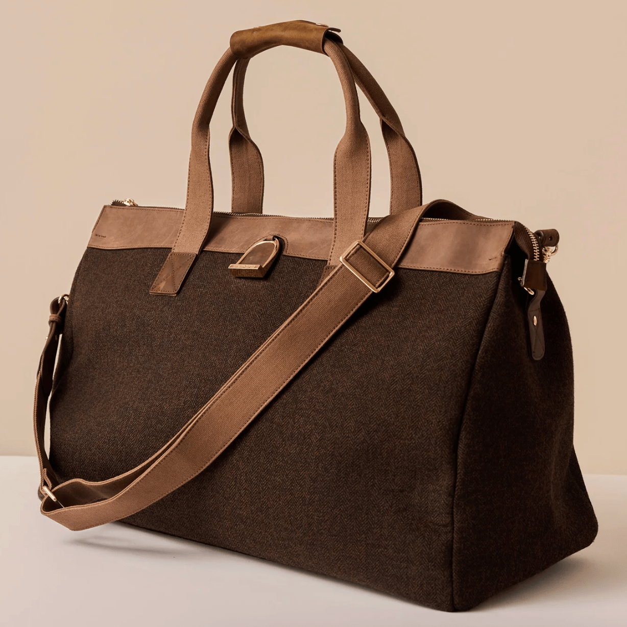 Oakbark & Chrome TWEED Weekender Bag (Limited Edition)