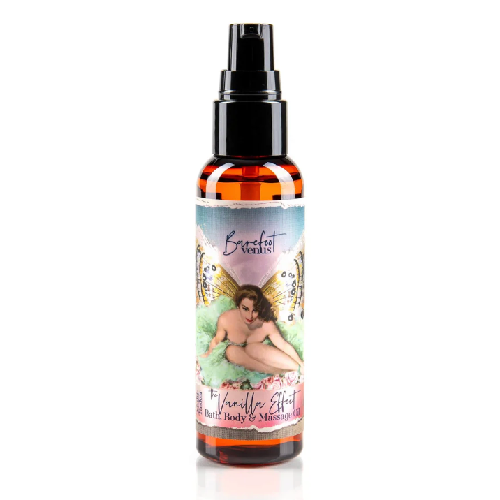 Barefoot Venus VANILLA EFFECT Collection - Multi-Tasker Bath, Body & Massage Oil