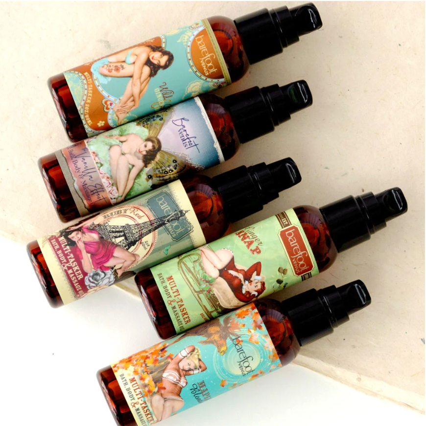 Barefoot Venus VANILLA EFFECT Collection - Multi-Tasker Bath, Body & Massage Oil
