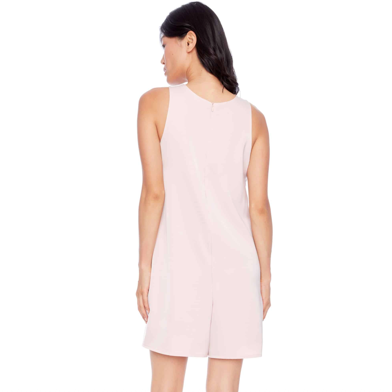 ILTM Sabrina Solid Satin Dress - PINK