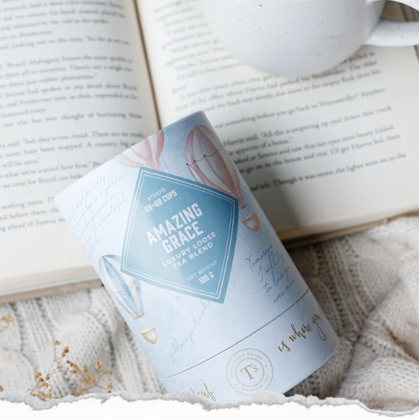 Once Upon A Tea Leaf - AMAZING GRACE Luxury Loose Leaf Herbal Tea Blend
