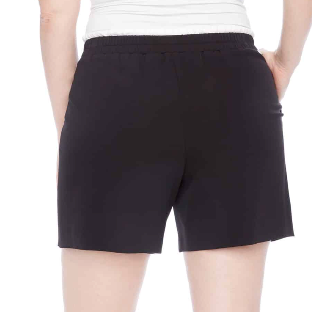 ILTM Vegan Silk Shorts - BLACK