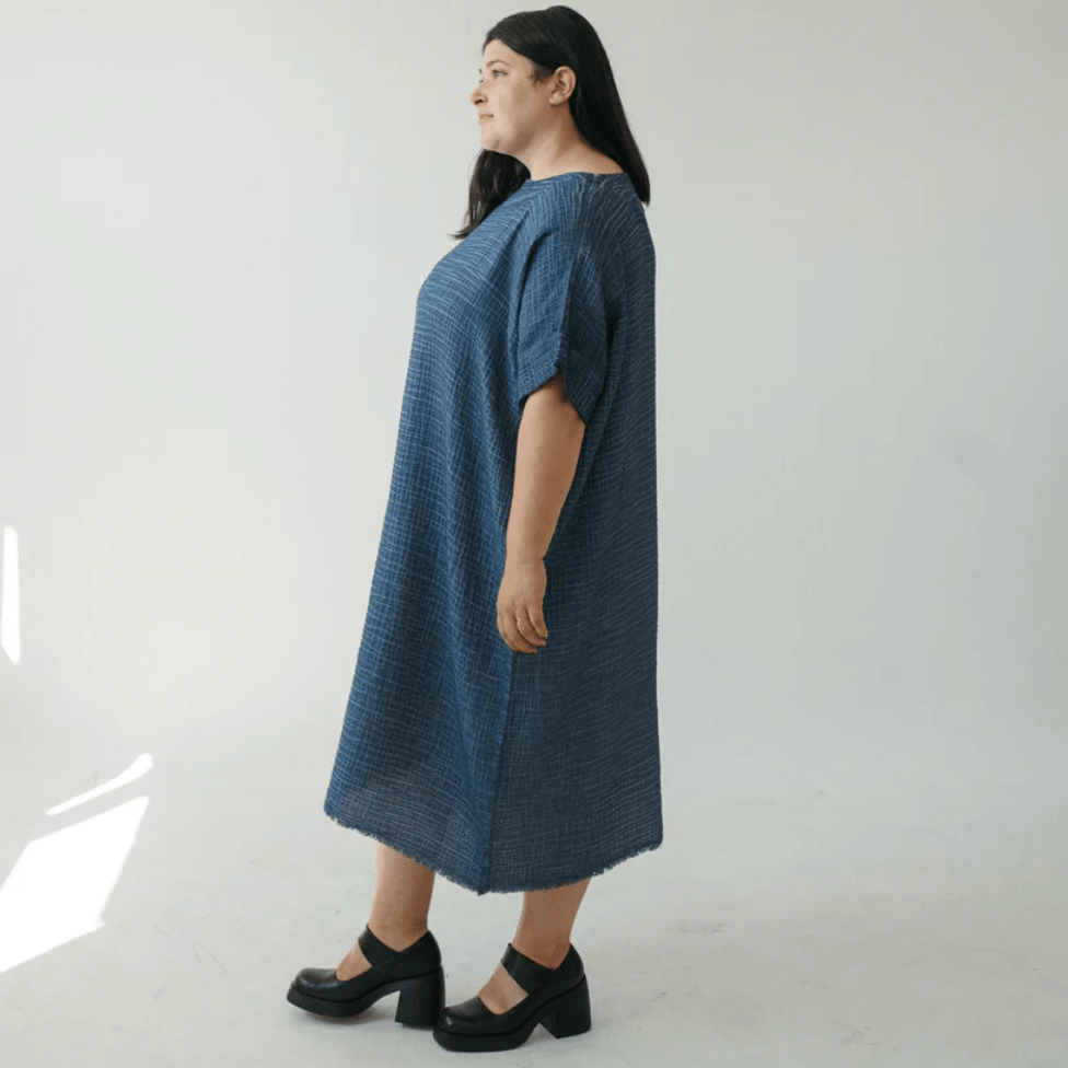 Pokoloko - Turkish Cotton Crinkle Balloon Dress