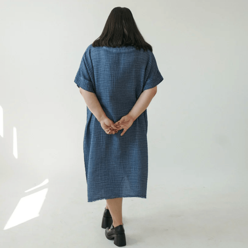 Pokoloko - Turkish Cotton Crinkle Balloon Dress