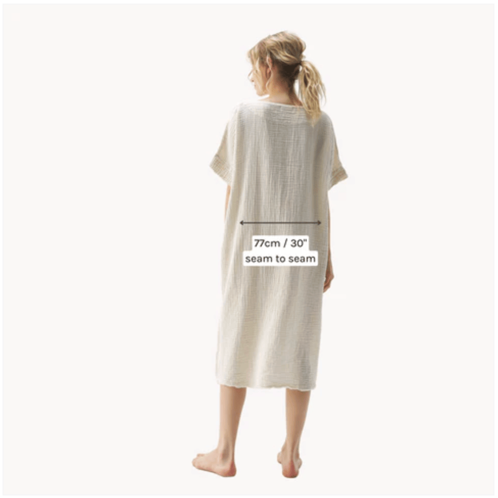 Pokoloko - Turkish Cotton Crinkle Balloon Dress