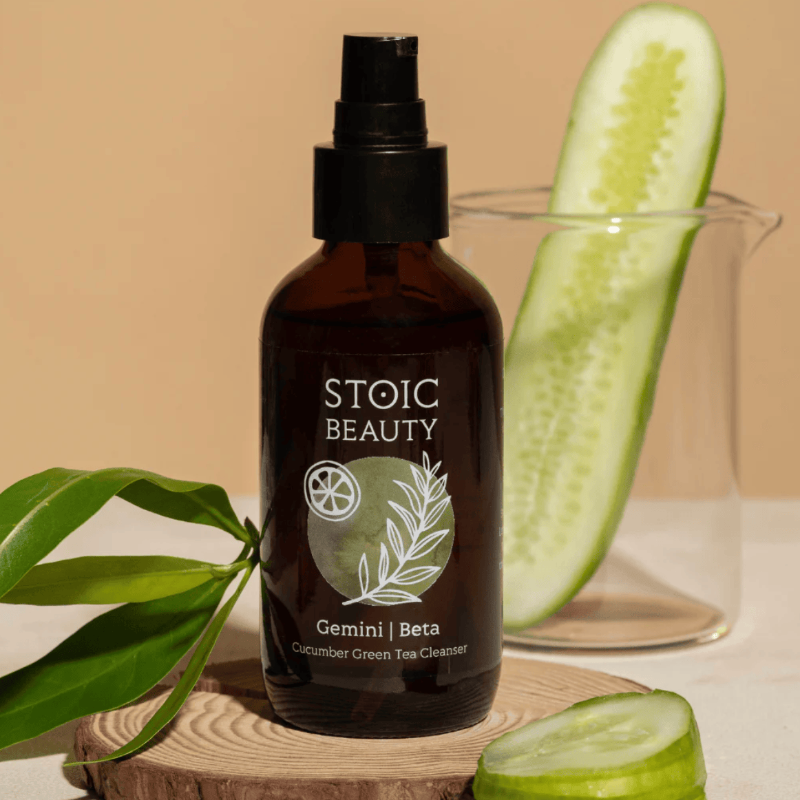 Stoic Beauty - GEMINI BETA Cucumber Green Tea Cleanser