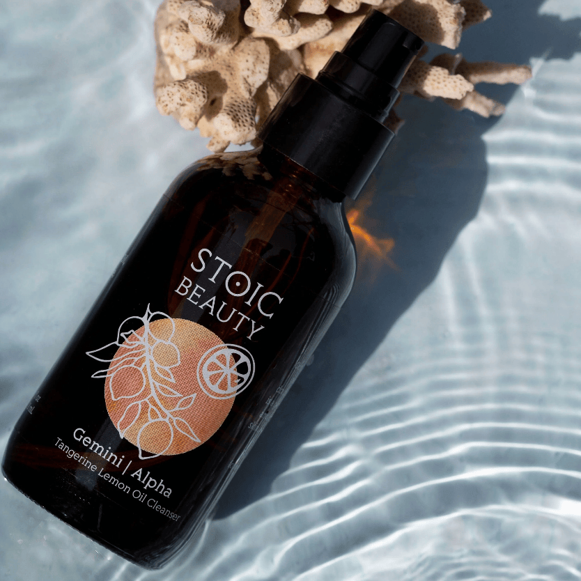 Stoic Beauty - GEMINI ALPHA Tangerine Lemon Oil Cleanser