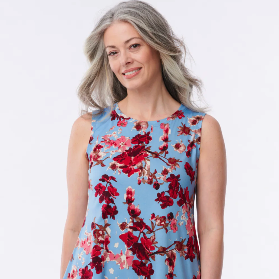 Helene Clarkson Design CHERRY BLOSSOM Tank Top