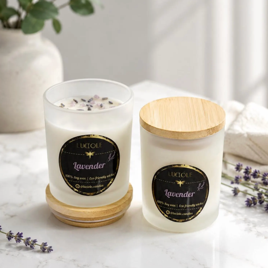 Luciole Candles - Lavender Soy Wax Candle (7oz)