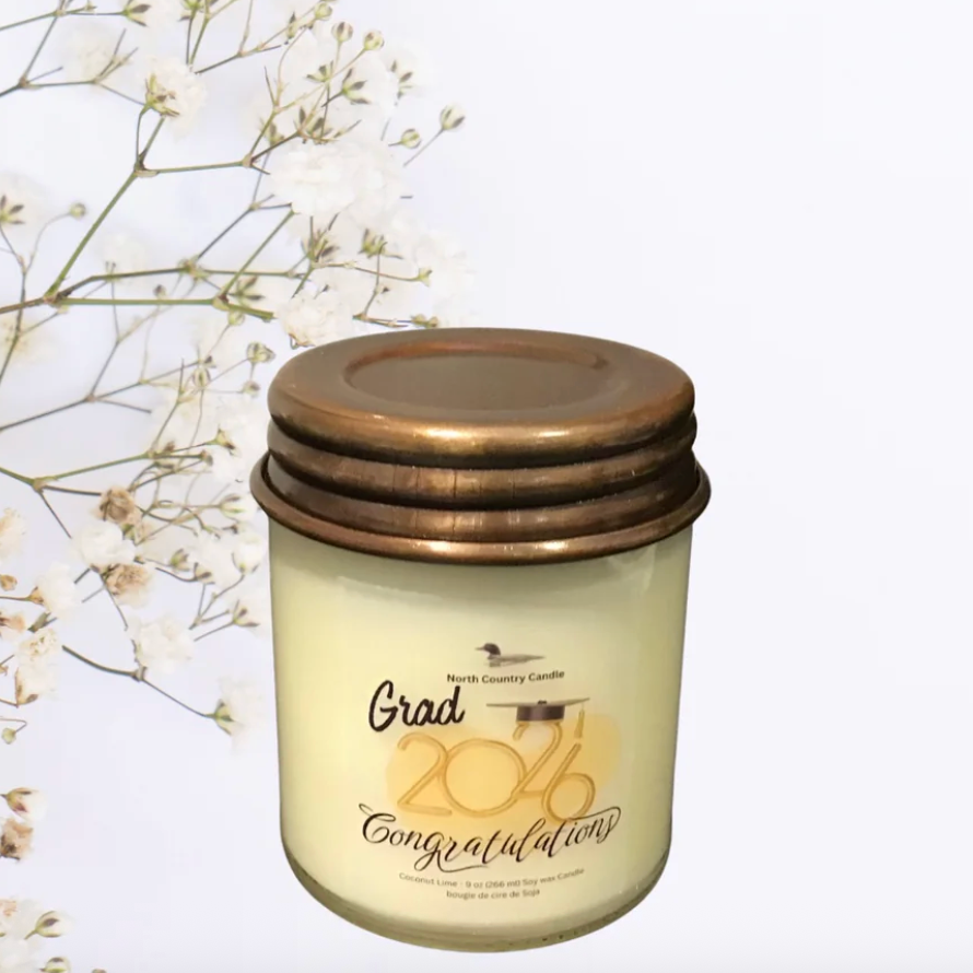 North Country Candle - GRAD Soy Wax Candle with Copper Lid