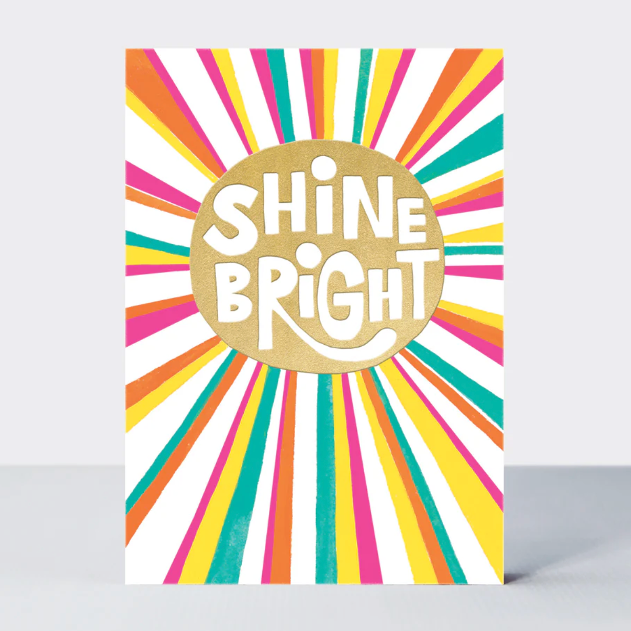 Rachel Ellen Designs SHINE BRIGHT Blank Greeting Card