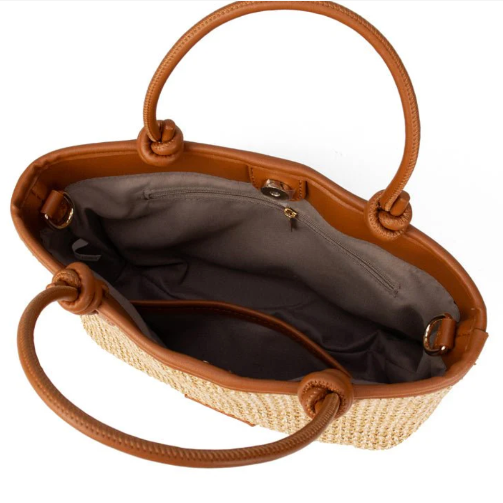 preneLOVE MONTROSE Raffia Small Crossbody Bag