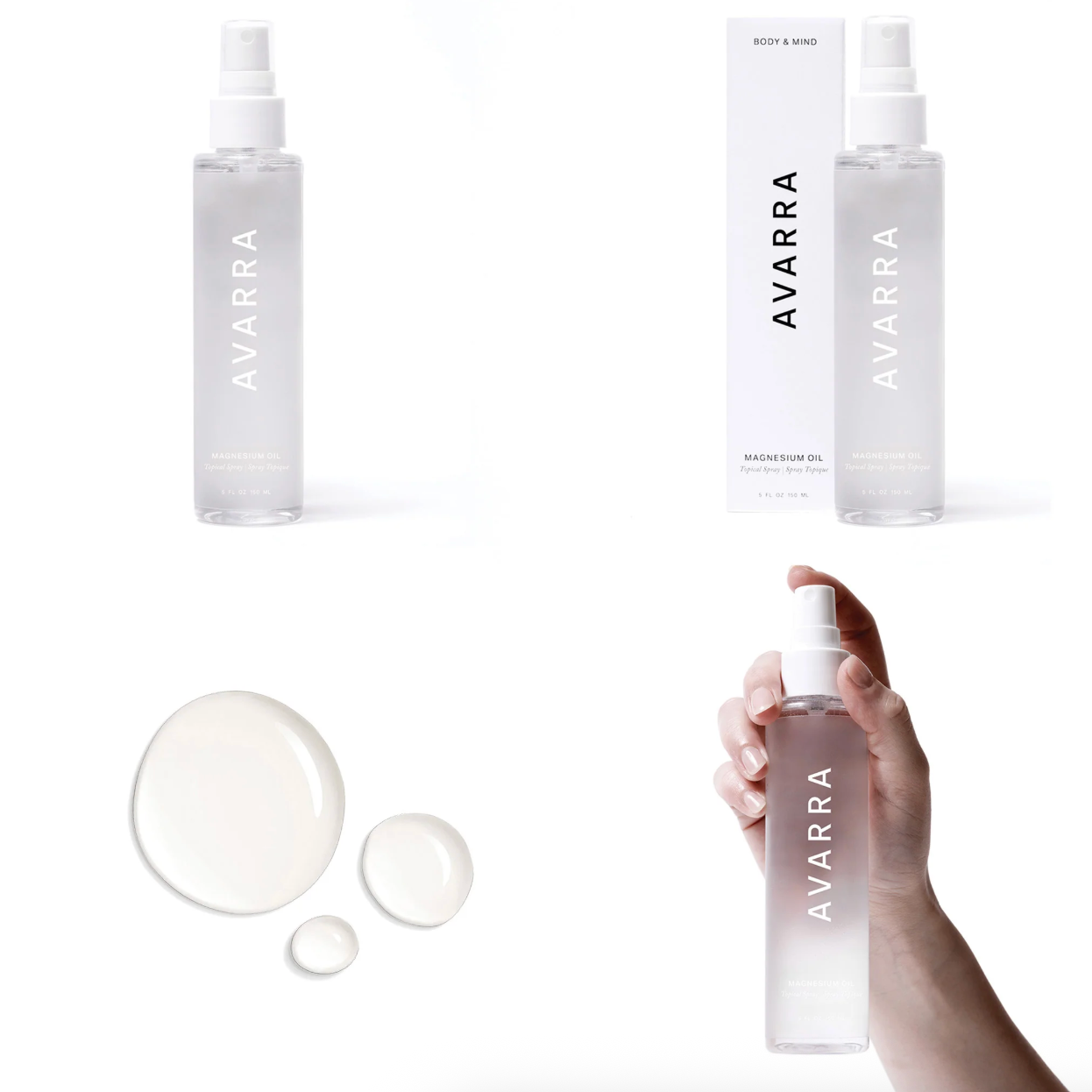 AVARRA Magnesium Oil Topical Spray