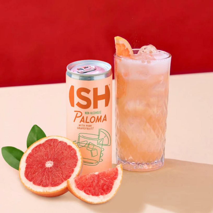 ISH Paloma 4x250ml Cans (Alcohol-Free)