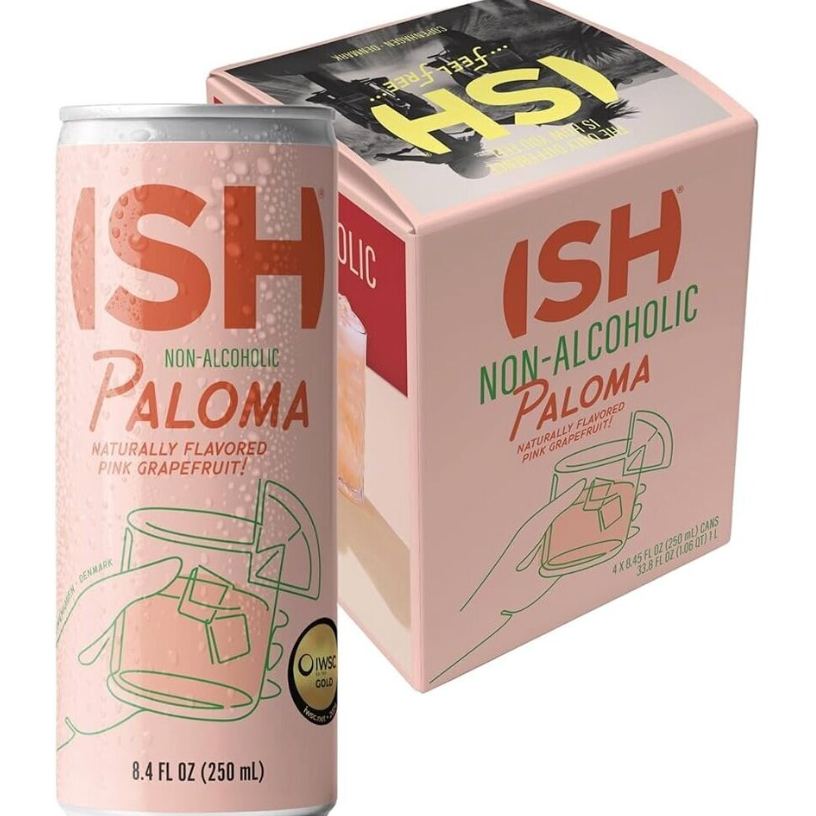 ISH Paloma 4x250ml Cans (Alcohol-Free)