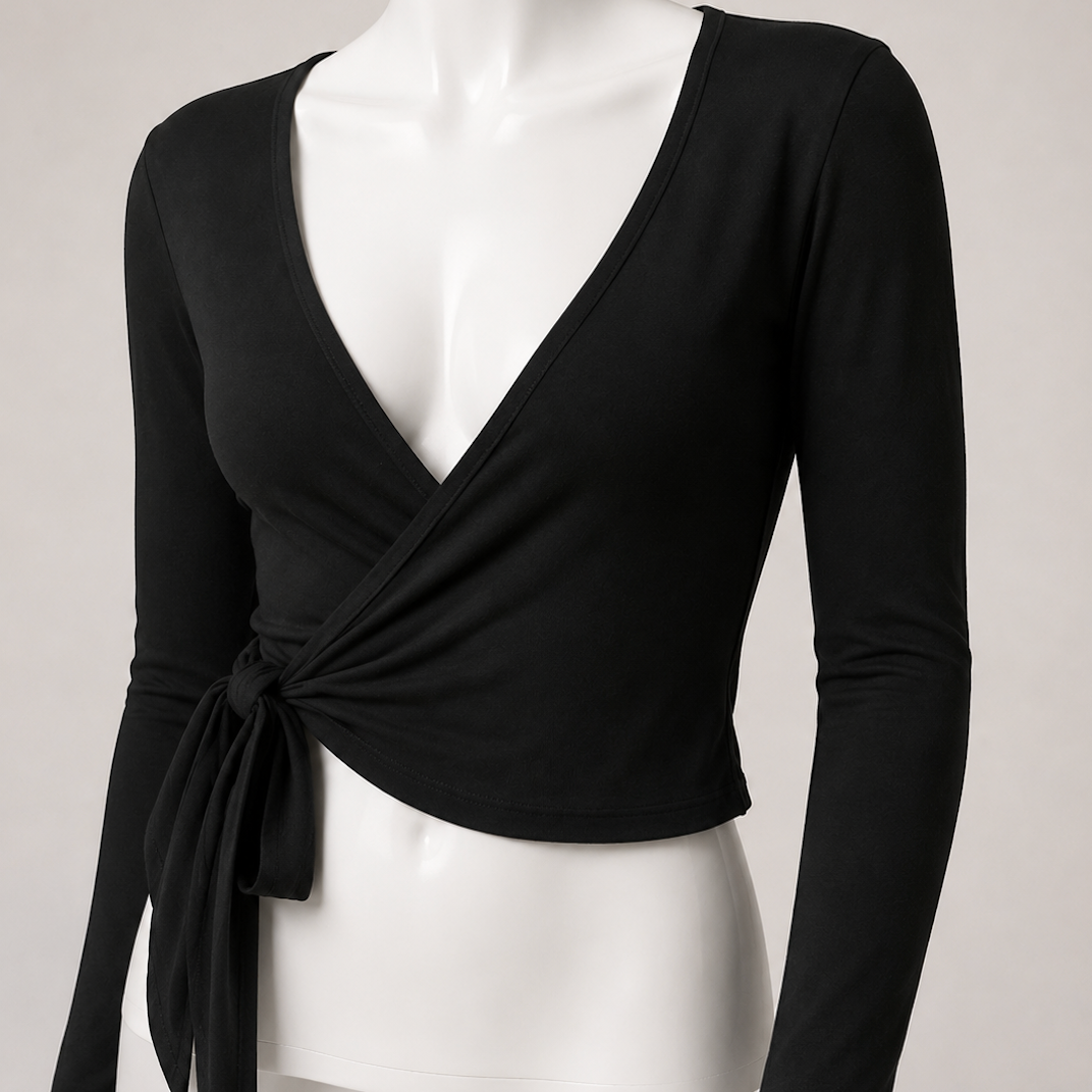 Run Free by Vee - Wrap Front-Tie Top