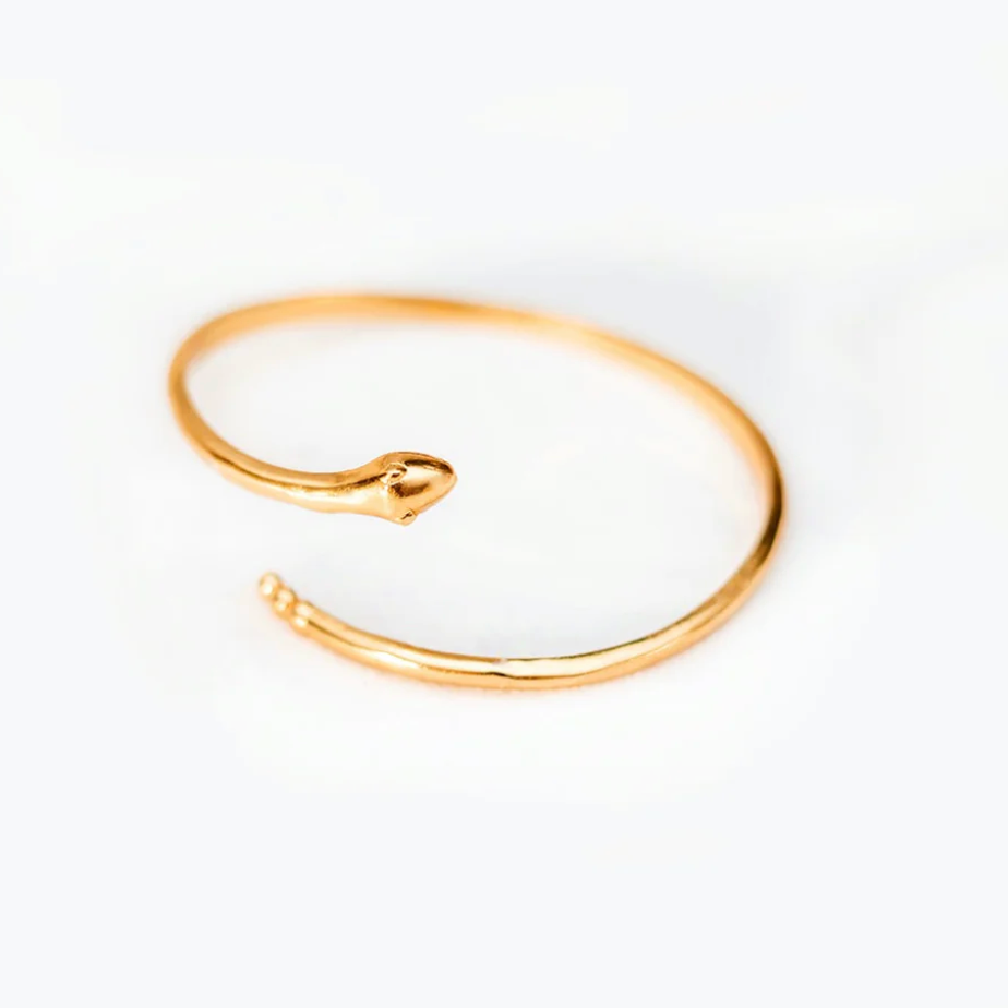 Love Not Fear SHAKTI Brass Cuff