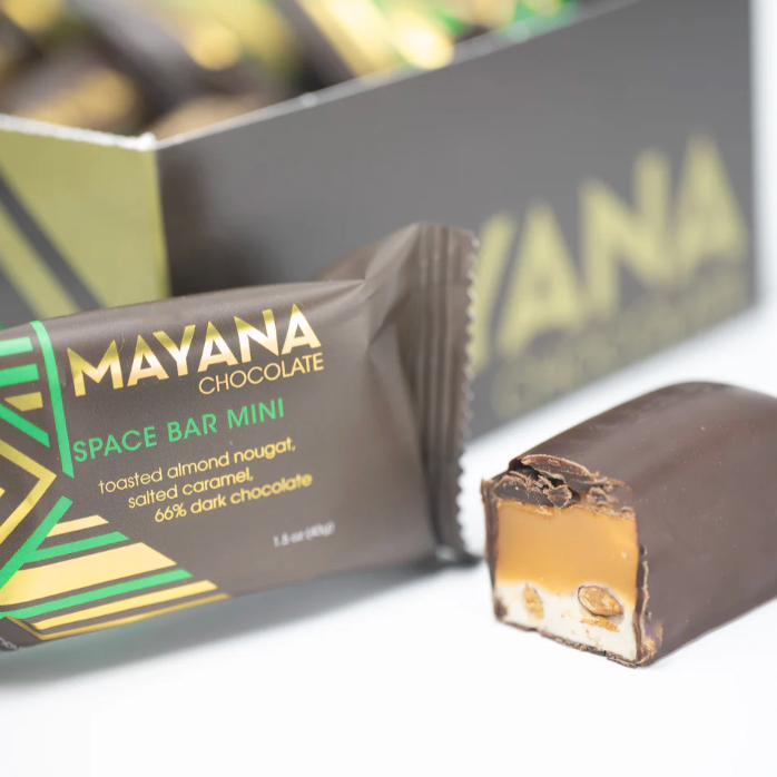Mayana Mini Chocolate Bar - Space with Nougat