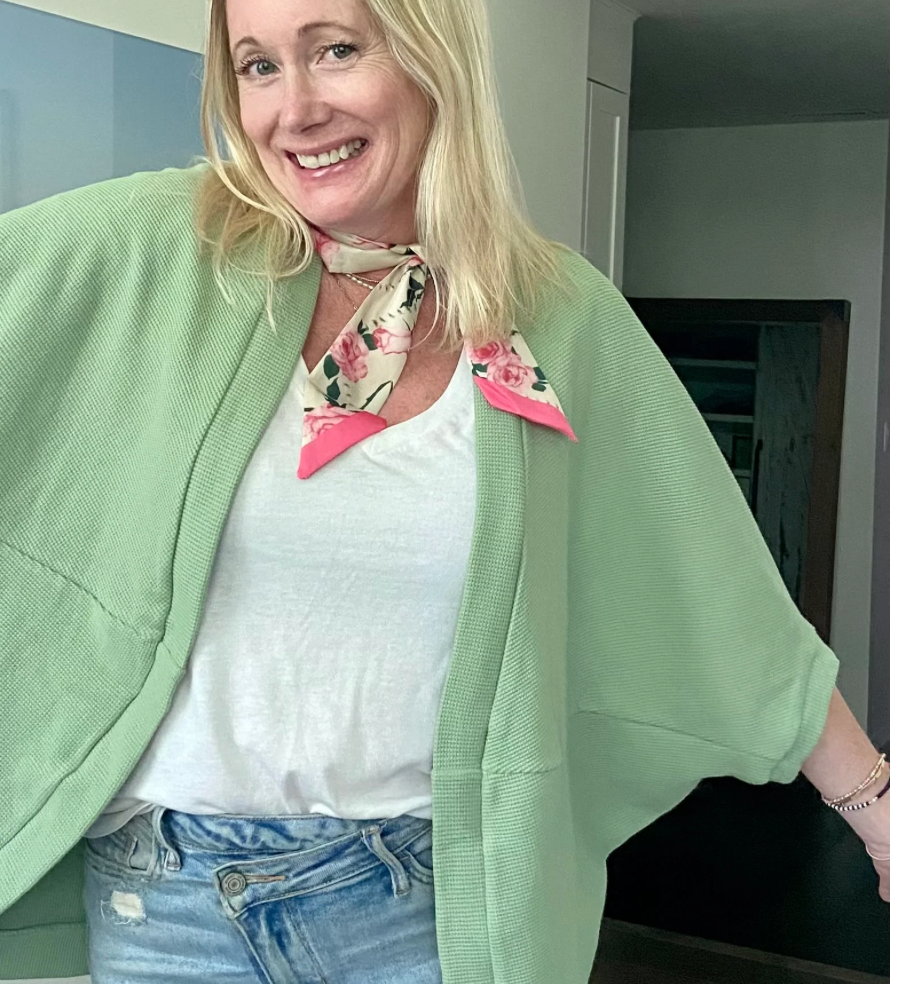 DOTTY The Summer Green Shrug