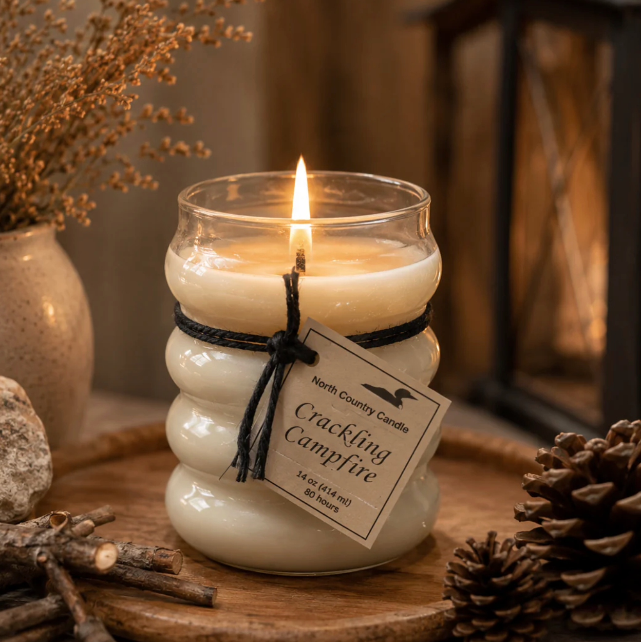 North Country Candle - 14oz BUBBLE RING Soy Wax Candle