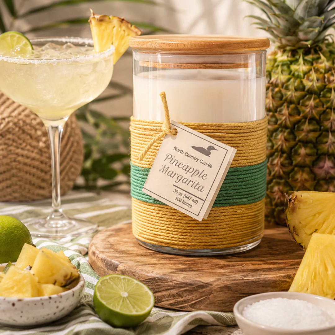 North Country Candle - 30oz ROPE CYLINDER Soy Wax Candle