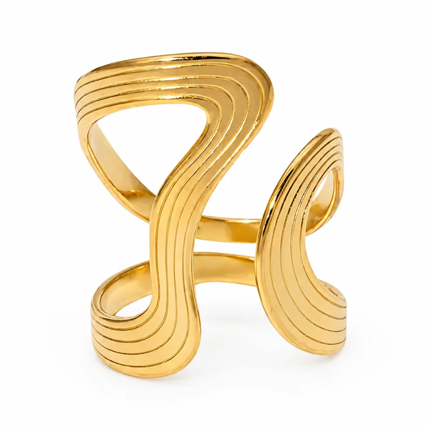 Sunbalm Jewelry - SWERVE Adjustable Ring