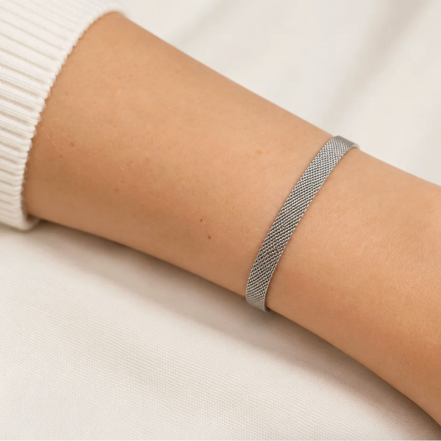 Sunbalm Jewelry - FLAT MESH Chain Bracelet