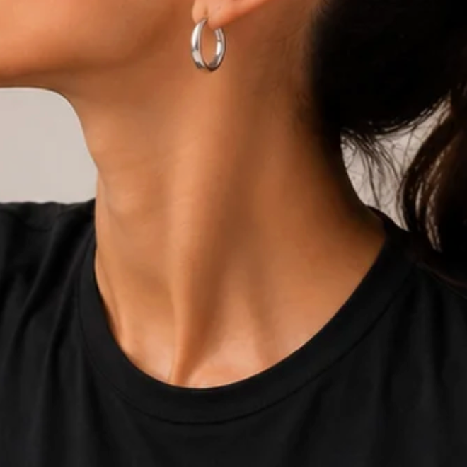 Sunbalm Jewelry - HALO Hoop Earrings