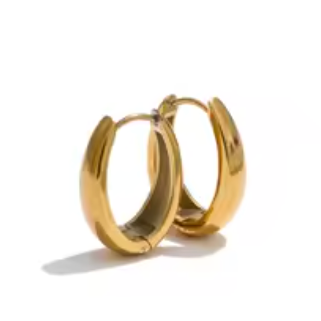 Sunbalm Jewelry - HALO Hoop Earrings
