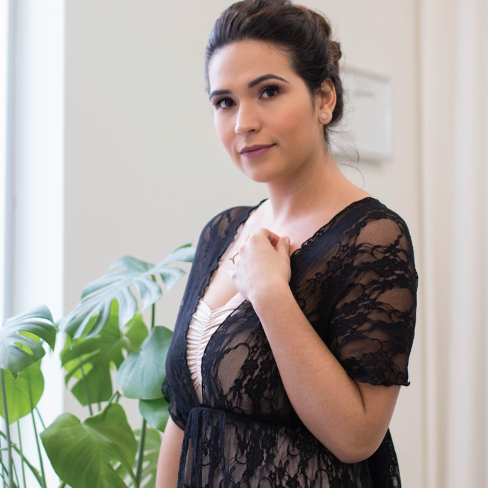 HENKAA Daffodil Sheer Lace Dress