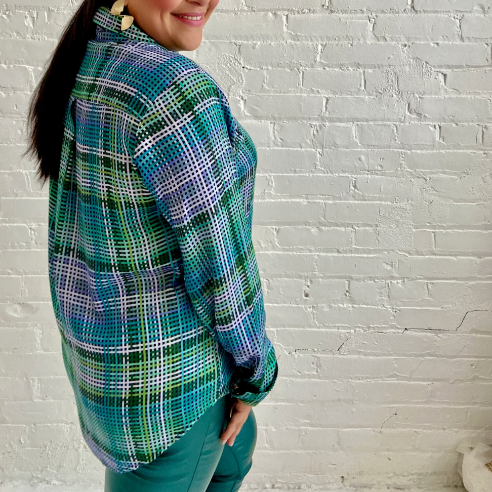DOTTY Retro Grid Shirt