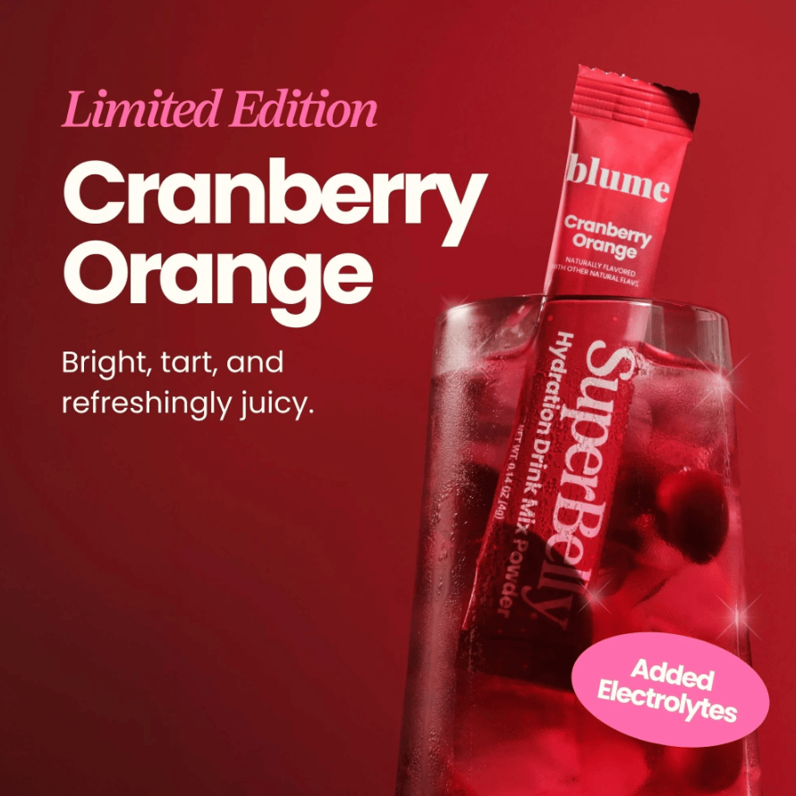 Blume SuperBelly CRANBERRY ORANGE Hydration Powder