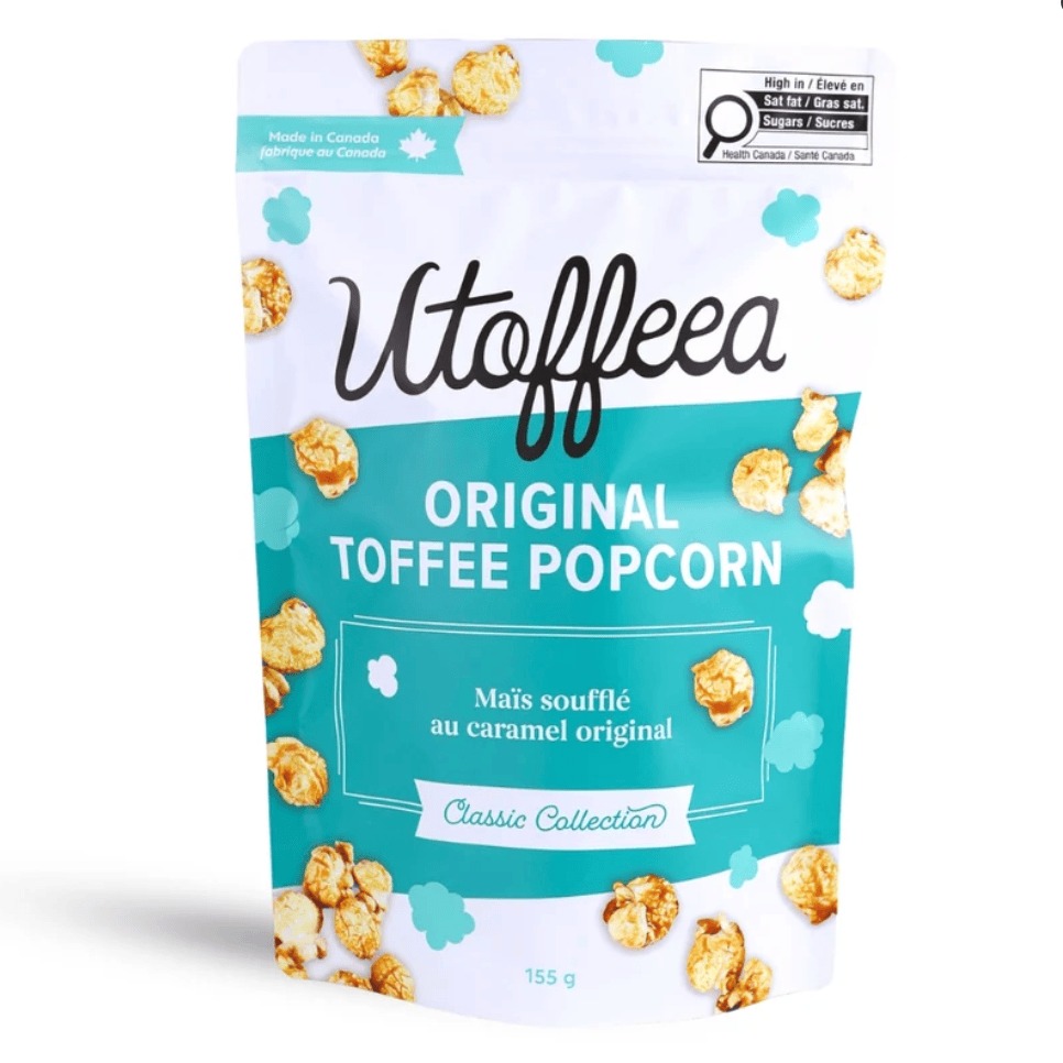 UTOFFEEA Cashew Original Toffee Popcorn