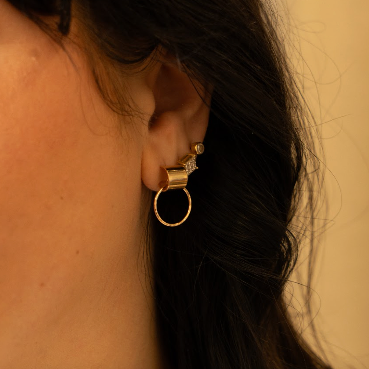 Olaeda - I Am Brave Earrings (14k Gold Filled)