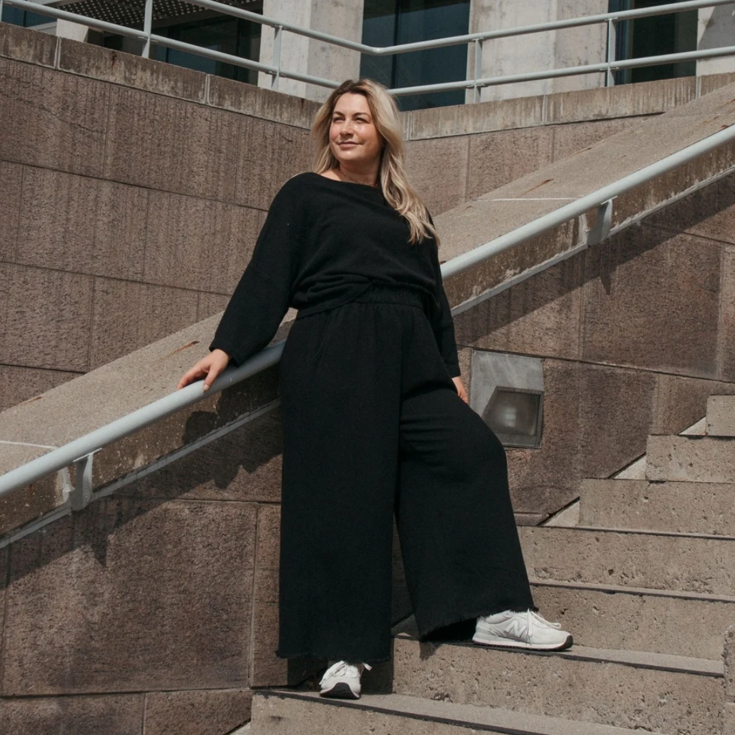 Pokoloko - Loft Cotton Palazzo Pants