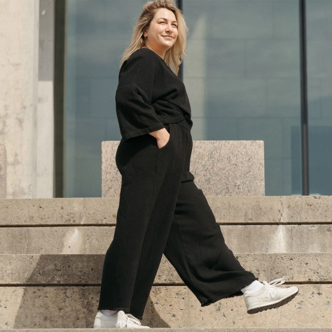 Pokoloko - Loft Cotton Palazzo Pants