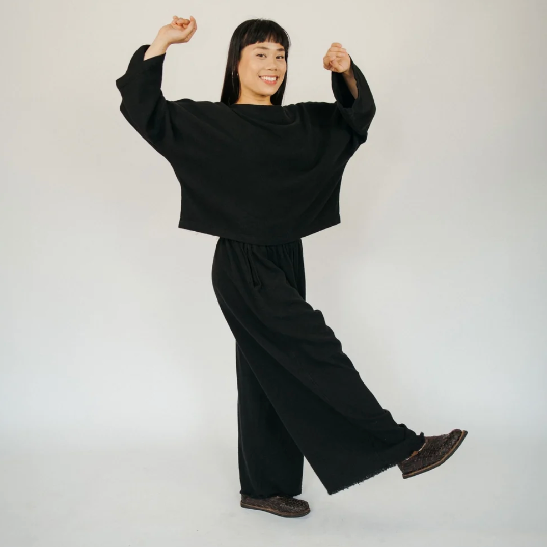 Pokoloko - Loft Cotton Palazzo Pants