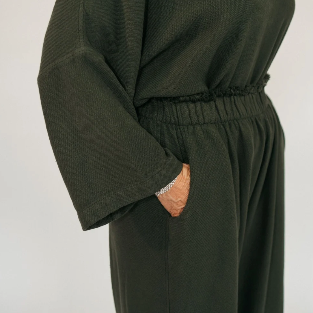 Pokoloko - Loft Cotton Palazzo Pants