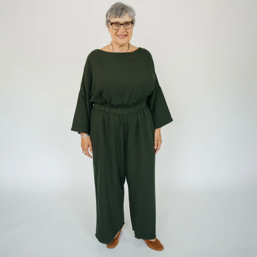 Pokoloko - Loft Cotton Palazzo Pants