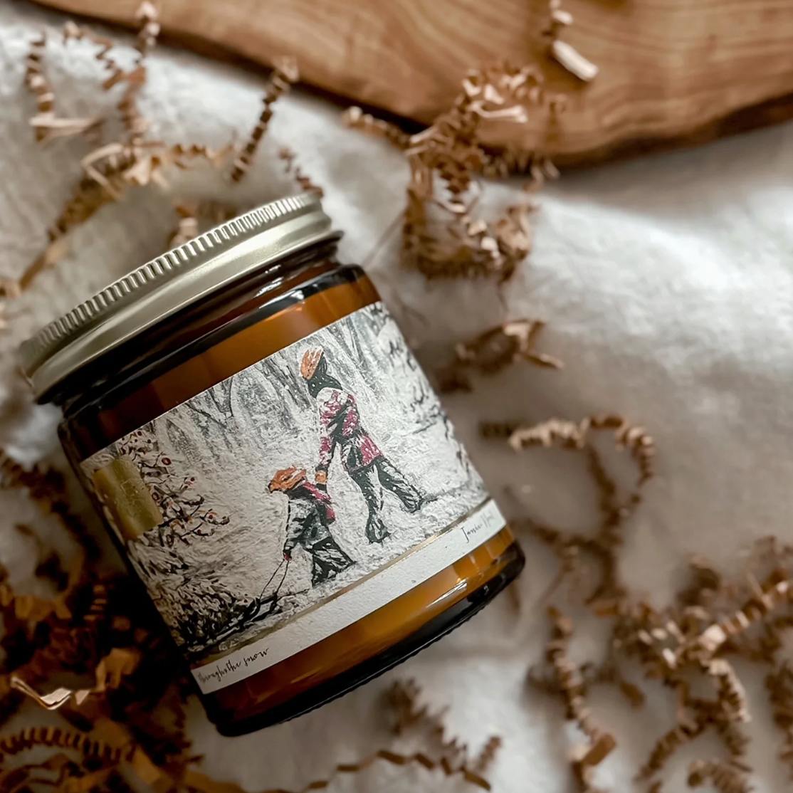 NOËL & CO Through The Snow 8oz Holiday Candle